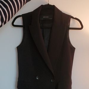 Black zara blazer dress